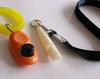 Con cordón silbato para perros de plástico silbato para perros entrenamiento silbato para perros silbato anillo para mascotas entrenador de perros clicker