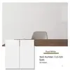 Pegatina de pared imitación azulejo de PVC, tablero de aluminio y plástico grueso impermeable y a prueba de humedad, sala de estar, cocina, baño, tablero protector de pared, decoración y embellecimiento