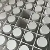 Caja Grande + 48 Botellas + Tablero DivisorCaja Organizadora de Almacenamiento Transparente para Botellas de Medicina de 30 ml para Guardar Botellas Pequeñas y Clasificar Cuentas Pequeñas