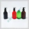 Botella cuadrada con bomba de 200 ml botella cuadrada con dosificador de 200 ml botella para limpiador facial botella para gel de ducha botella para loción