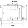 40Va_Kte6030 Transformador de Potencia Encapsulado Fabricante Transformador de Tipo Pin de Baja Frecuencia Transformador para Minería