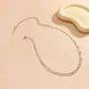 Estilo Bohemio Transfronterizo Europeo y Americano Cadena de Hueso de Serpiente Personalizada Cadena para el Cuerpo Versátil para Mujer Mínimalista Doble Capa temu Cadena Caliente para la Cintura