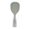 Nova Colher de Arroz de Silicone de Aço Inoxidável 304 Colher de Arroz Vertical Recém-Atualizada Colher de Arroz de Silicone