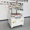 Máquina de Serigrafia Plana Semi-Automática, Máquina de Serigrafia Multicor para Tapetes de Yoga e Painéis de Portas