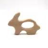 Suministro directo de fábrica palo para morder dientes de bebé Madera de haya diente calmar forma de animal palo para morder dientes morder música