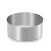 Anillo Redondo de Mousse de Acero Inoxidable con Altura Aumentada de 8 cm Molde Comercial para Pastel para Hornear en Casa 4 5 6 7 9 10 pulgadas