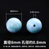 Cuentas de Jade Natural Lote Suelto Jade Hetian Cuentas Sueltas de Cera de Abeja de Jade Pulsera de Cuentas DIY Pulsera Duobao con Cuentas