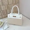 Bolsa Feminina Color-Blocking Estilo 2026, Textura Fashion de Alta Qualidade, Transfronteiriça de Ombro Único Transversal Pequena Quadrada para o Dia a Dia