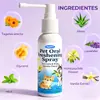 Spray Bucal Kineshinex Dos en Uno para Mascotas Gatos y Perros, Universal para Limpiar Dientes, Refrescar el Aliento y Mejorar la Salud Bucal