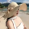 Chapéu de Palha Doce com Renda Estilo Japonês para Mulheres, Chapéu de Sol de Verão Feito à Mão, Chapéu de Sol de Praia com Aba Larga para Passeios