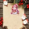 Árvore de Natal da Amazon Transfronteiriça Boneco de Neve de Natal Presente Enfeites de Árvore de Natal Acessórios de Carro em Acrílico Pendente de Árvore de Natal