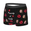 Comercio Exterior Amazon Pod Producción de Una Pieza Ropa Interior Cruzada Boxer Briefs Estampado Digital Patrón para Hombres y Mujeres Fábrica de Boxer Briefs