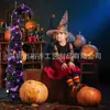 Amazon Halloween Árvore Negra Corpo Espuma Roxa Morcego Decoração Árvore com Pingente de Abóbora Decoração de Atmosfera de Terror