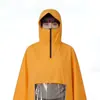 Capa de chuva para patinete elétrico, especializada para veículos elétricos, para homens e mulheres, tamanho adulto, ampliada e espessa, para uma pessoa, estilo longo, proteção total contra chuva para o corpo, capa de chuva de gola alta
