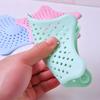 Filtro de silicone estrela do mar para ralo de esgoto de banheiro, desodorizador de banheiro, artefato anti-entupimento de pelos