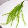 Decoração de Casamento Plantas Artificiais: Eucalipto, Folhas de Pinheiro, Grama de Cauda Macia Feita à Mão, Decoração Suave para Jardim e Arranjos Florais, Folhagem Artificial
