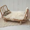 Venda Quente Transfronteiriça Cadeira de Rattan Retrô Infantil Adereços Cadeira Estúdio de Fotografia Adereços de Foto Fotografia de Bebê Recém-nascido