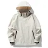6266 Jaqueta Casal com Capuz para Carregar Roupas Jaqueta Masculina para Exterior Primavera e Outono Nova Blusa Feminina Fina Casual