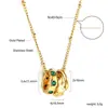 Collares Colgantes de Perla con Chapado en Oro 18K de Acero Inoxidable Más Vendidos en Europa y América, Collares Versátiles de Lujo Ligero, Joyería Geométrica para Mujeres