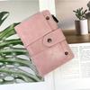 Carteira Feminina Curta Transfronteiriça High-End 80% de Desconto Carteira de PU Carteira Retro para Cartão de Crédito e Identificação Bolsa Carteira