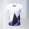 Traje de bádminton de secado rápido para niños, camiseta de manga corta para hombres y mujeres, traje de competición deportiva, traje de entrenamiento de tenis de mesa para estudiantes 360