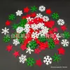 Nuevo Copo de Nieve Blanco de Madera Navideño del Fabricante Decoración Navideña Hecha a Mano DIY Astillas de Madera Dibujo Animado Copo de Nieve Blanco Madera