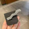 Exquisito pasador de pelo de estilo coreano inspirado en la dopamina con lazo lateral, dulce pasador para flequillo, lindo pasador BB de colores