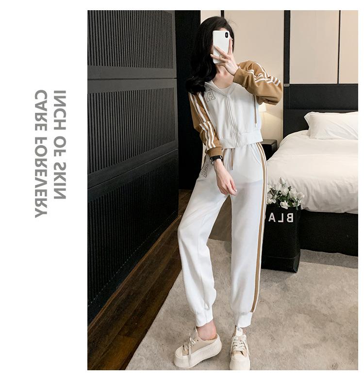 跨境淘货源2023秋季新款街头潮流减龄小个子爆款欧货网红款运动套装休闲运动气质休闲时尚流行新款秋装秋装女装时尚套装套装女装秋季套装女套装女女士运动服女装两件套套装卫衣套装休闲套装秋季套装女装时尚套装盐系休闲套装女装2023百搭设计感小众洋气欧货阿里国际站跨境采购Cross-border, shopping source, foreign trade, export, 2023 fall, new, street trend, explosive, European goods, network red, sportswear, leisure sports, temperament leisure, fashion popular, new autumn wear, autumn women's wear, fashion suit, women's wear, women's wear, women's wear, women's sportswear, women's two-piece, hoodie suit, casual suit, autumn suit, women's wear, Fashion suit salt department, casual suit women's dress, Ali International Station, cross-border procurement