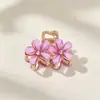 Clip de Pelo de Flor de Cristal Más Vendido para Mujeres Flequillo Cabello de Bebé Pinza Pequeña Exquisito Clip Lateral de Gama Alta Accesorios para el Cabello Moda Versátil
