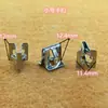 Clip de Hierro en Forma de U para Consola Central de Salpicadero de Coche, Rueda de Tarjeta, Arco de Rueda, Tarjeta Metálica, Umbral de Puerta, Hebilla de Hierro