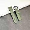 Correa de Cuero de Silicona con Patrón de Caballo Loco Hebilla de Pin Correa de Reloj para Huawei Samsung Apple applewatch Correa de Reloj