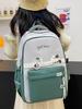 2024 nova mochila escolar alunos do ensino fundamental e médio terceira à sexta série mochila grande capacidade meninas do ensino fundamental alta qualidade fofa