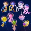 Globo Aerostático de Pulpo Volador Cyber Celebre Globos de Pulpo Vacíos Juguetes para Niños al Aire Libre