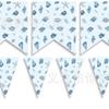 Plato de papel desechable con forma de concha de océano de dibujos animados para fiesta, toalla de papel, mantel, decoración para fiesta de cumpleaños, vajilla para fiesta para niños