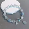 Arco-íris de verão ~ pulseira de cores pequenas frescas dopamina nicho pulseira de corda elástica de alto senso para mulheres de verão atacado