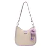Bolso de Mujer 2023 Nueva Moda Color de Contraste Bolso de Axila Textivo Simple Bolso de Mano Hombro Cruzado Bolso de Moda