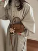 Bolsa de Felpa Linda Retro Otoño e Invierno para Mujer, Bolso de Mano de Felpa Estampado de Leopardo, Bolso de Hombro Cruzado de Moda para Viajar