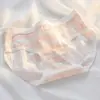 Ropa Interior para Niñas de Algodón para Bebé Estilo Conejo Lindo Rosa Clase A 10A Antibacteriana Entrepierna Extendida Cintura Media Ajustada al Cuerpo Calzones Estudiantiles