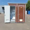 Baño Móvil Temporal para Sitios de Construcción, Baño Seco, Baño Público, Cuarto de Ducha Integrado, Actividad al Aire Libre en Zona Rural, Baño Doméstico