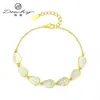 Tich Live Popular Natural Jade Hetian Pulseira de Cabacinha para Mulheres Prata Esterlina S925 Novo Estilo Chinês Joias de Jade de Alto Padrão