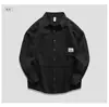 Comercio Electrónico Transfronterizo Primavera/Otoño Camisa Holgada de Manga Larga para Hombre Casual Travieso Guapo Ropa de Trabajo Americana Top Ropa de Abrigo Venta al por Mayor