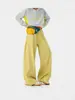 Pantalones Casuales de Senderismo Hasselblad Línea de Bloques de Color Estilo Americano para Hombre, Verano Modernos Versátiles Streetwear Deportes al Aire Libre Holgados Pantalones Cargo