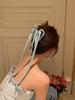 Presilha Casual para Streamer de Amor Feminina 2025 Nova Presilha de Cabelo para Parte de Trás da Cabeça Grampo Tubarão de Temperamento Acessórios de Cabelo para Cabeça