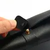Estojo para óculos de unha única em estoque, em couro preto, bolsa para óculos portátil, caixa para armazenamento de óculos de sol, para impressão
