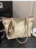 Bolsa de Moda Tendência com Design Estiloso e Versátil, Bolsa de Ombro de Grande Capacidade, Novo Modelo 2026, Bolsa de Braço Casual e Simples para o Dia a Dia