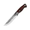 Cuchillo para deshuesar con cabeza de acero forjado tallada Cuchillo de cocina de acero inoxidable para cortar carne Cuchillo de cocina especial para carnicería Cerdo, Ganado y Ovejas