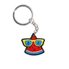 Chaveiro Série Praia de Verão Borracha Macia de PVC Presente Pingente Cultural e Criativo Desenho Animado DIY Chaveiro de Mochila Atacado