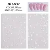 Pegatina de Uñas de Encaje Xingyue Plana Casual Más Fácil de Combinar Colgante de Mariposa Pegatina de Arte de Uñas Joyería Estilo Dh