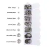 Argolas Abertas em Caixa Anel Único Base de Flor Fechos Lagosta Conjunto de Acessórios Colar Pulseira Conectando Pingentes Materiais DIY Feitos à Mão