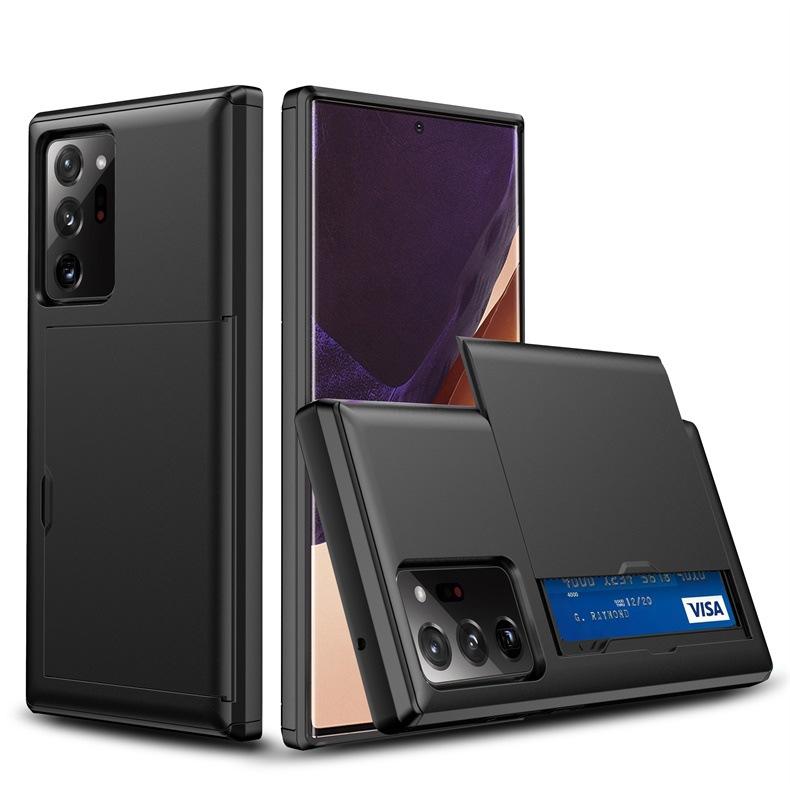 手机壳 三星note20手机壳 插卡保护套
